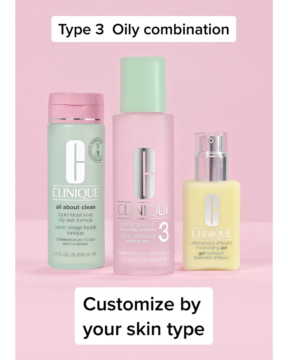 CLINIQUE CLARIFYING LOTION 3 - TWICE A DAY EXFOLIATOR LOTION EXFOLIANTE - PEAU MIXTE À GRASSE - 3-STEP SYSTEM 400 ML 5
