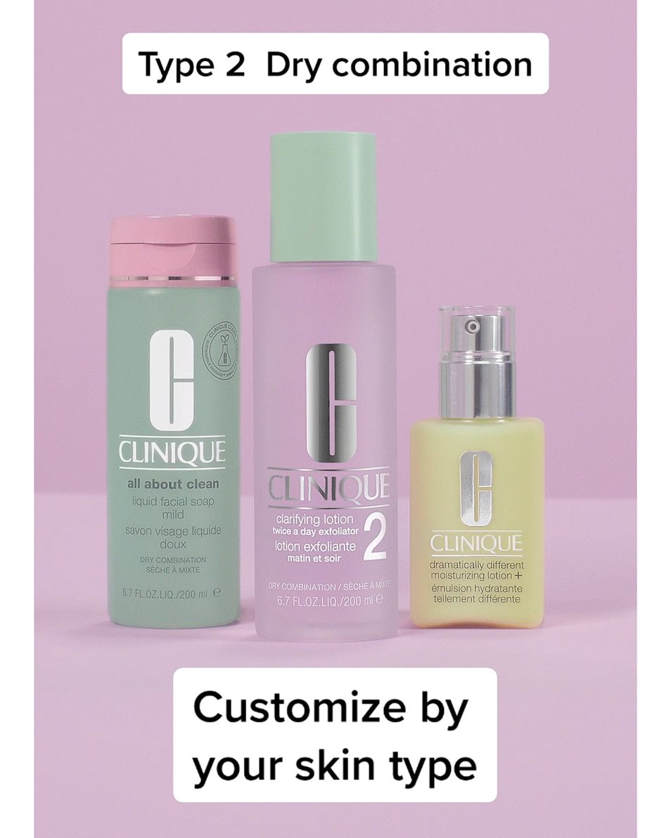 CLINIQUE CLARIFYING LOTION 2 - TWICE A DAY EXFOLIATOR LOTION EXFOLIANTE - PEAU SÈCHE À MIXTE - 3-STEP SYSTEM 487 ML 5