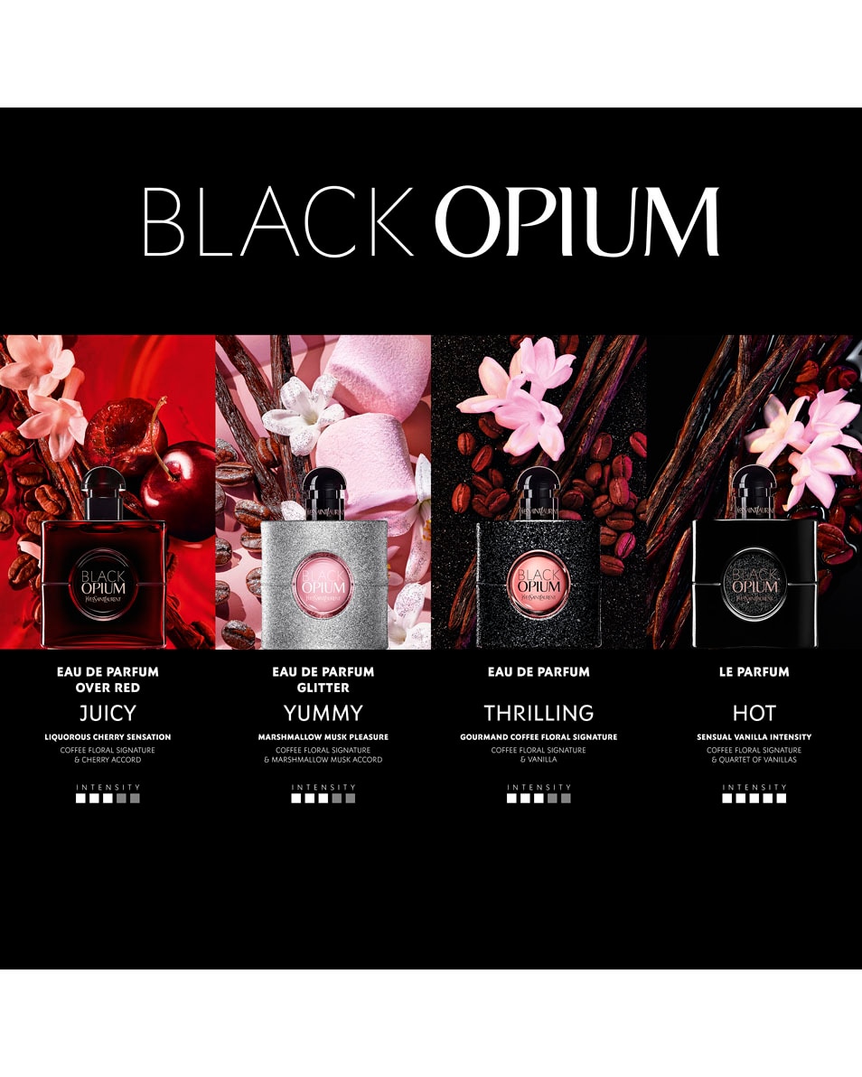 YVES SAINT LAURENT BLACK OPIUM EAU DE PARFUM 30 ML