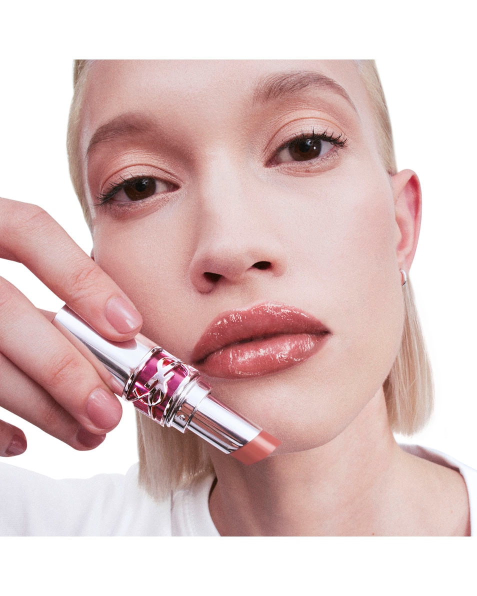 YVES SAINT LAURENT Ysl Loveshine Candy Glaze Lip Gloss Stick - 15 SHOWCASING NUDE 6