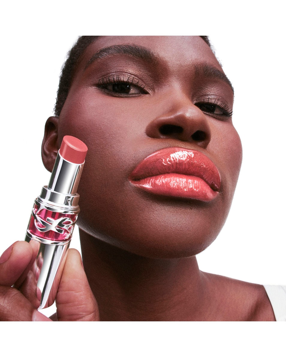YVES SAINT LAURENT Ysl Loveshine Candy Glaze Lip Gloss Stick - 13 FLASHING ROSE 6