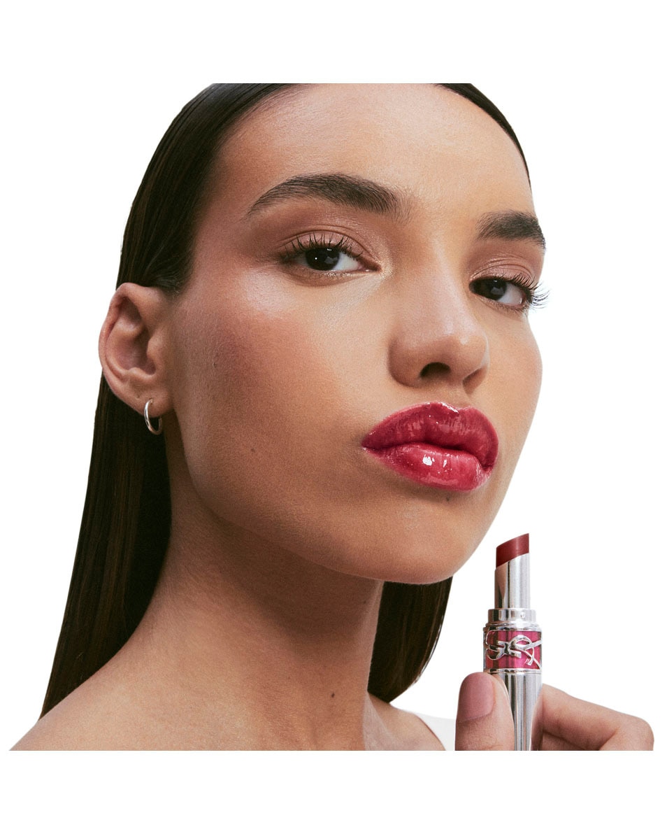 YVES SAINT LAURENT YSL Loveshine Candy Glaze Lip Gloss Stick - 6 6 Burgundy Temptation 6