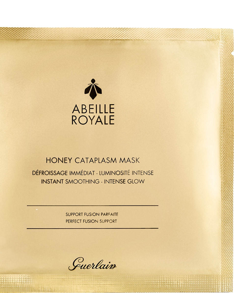 GUERLAIN ABEILLE ROYALE HONEY CATAPLASM MASK<br>DÉFROISSAGE IMMÉDIAT, LUMINOSITÉ INTENSE 4 ST