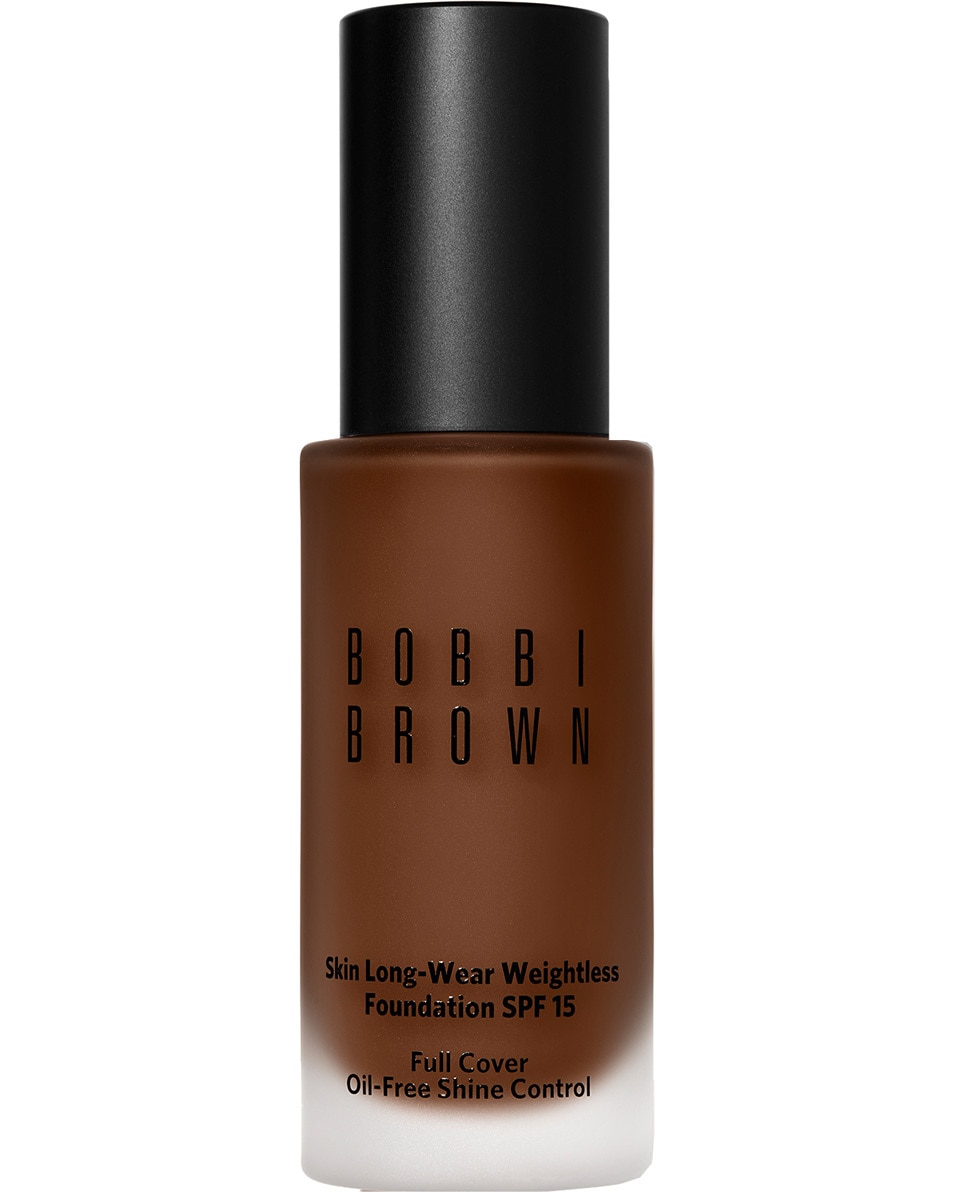 BOBBI BROWN SKIN LONGWEAR WEIGHTLESS FOUNDATION SPF15- MATTE FINISH- 16U LANGHOUDEND COOL WALNUT