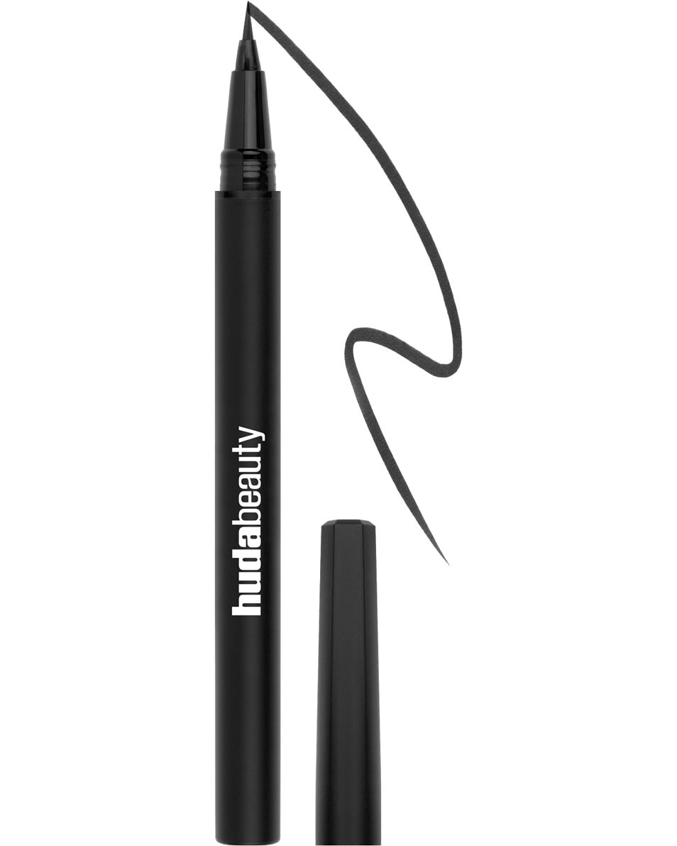 HUDA BEAUTY QUICK 'N EASY PRECISION LIQUID LINER Zwart