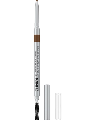 CLINIQUE Quickliner™ For Brows Eyebrow Pencil WENKBRAUWPOTLOOD - LANGHOUDEND & ZEER PRECIES Deep Brown