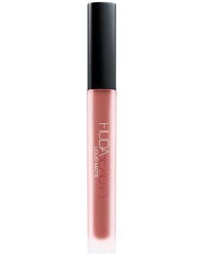 HUDA BEAUTY LIQUID MATTE ULTRA-COMFORT TRANSFER-PROOF LIPSTICK BOMBSHELL
