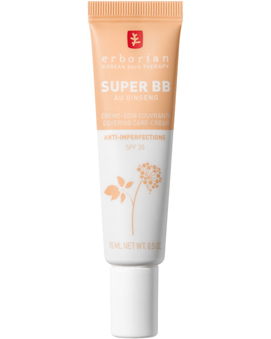 ERBORIAN SUPER BB CRÈME DE TEINT-SOIN COUVRANTE DORE