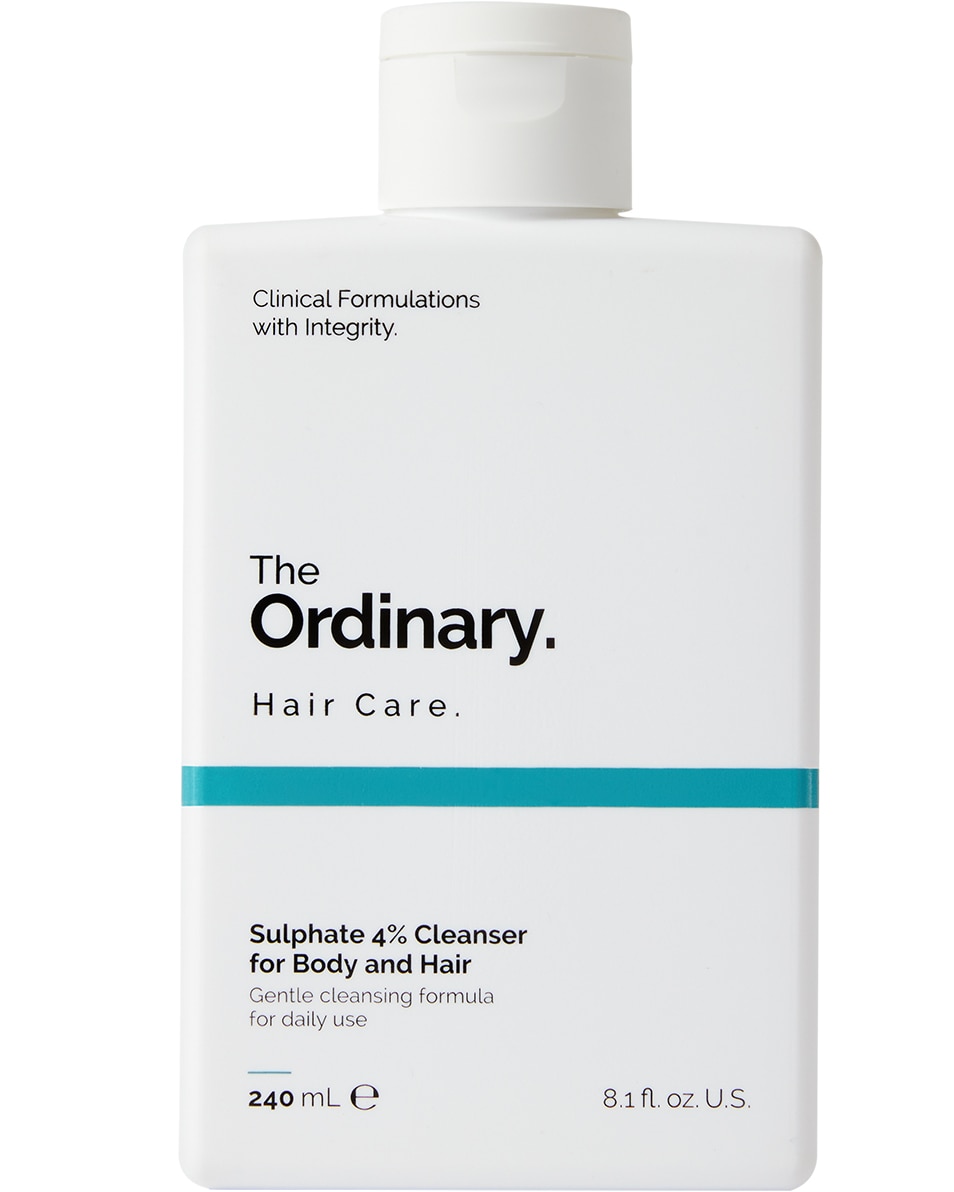 THE ORDINARY HAIR CARE NETTOYANT AU SULFATE 4% POUR CORPS ET CHEVEUX 240 ML