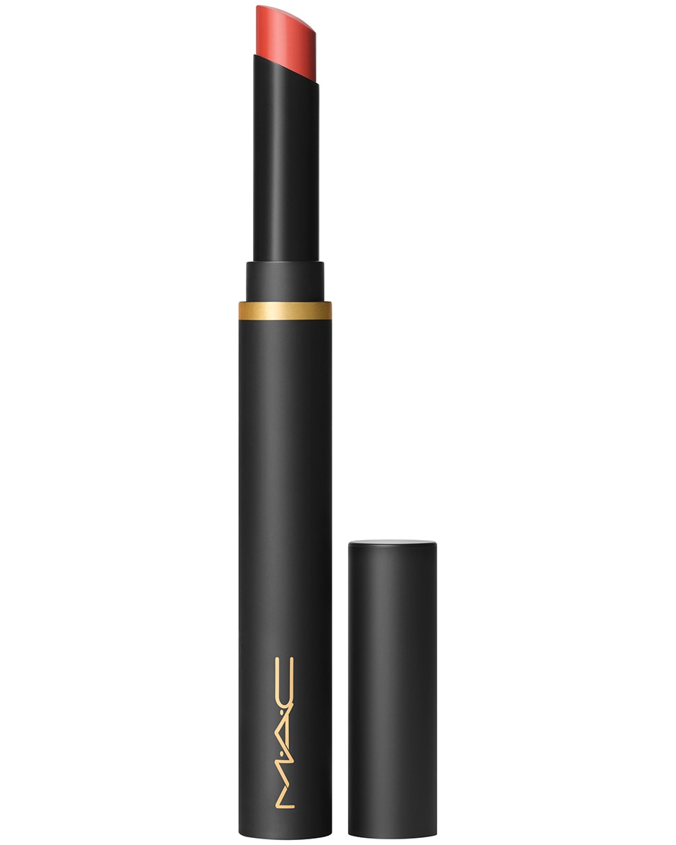 M.A.C POWDER KISS VELVET BLUR SLIM STICK ROUGE A LEVRES MAT HYDRATANT - TENUE LONGUE DUREE 12H Sweet cinnamon