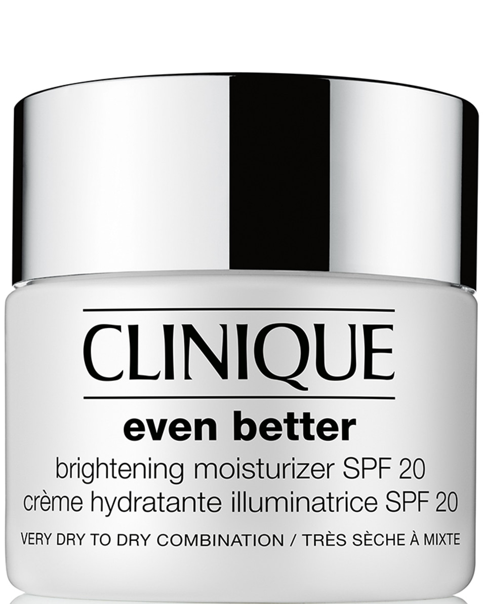 CLINIQUE EVEN BETTER™ BRIGHTENING MOISTURIZER - VERY DRY TO DRY COMBINATION CRÈME HYDRATANTE ILLUMINATRICE SPF 20 - ANTI-PIGMENTATION - TRÈS SÈCHE À MIXTE 50 ML