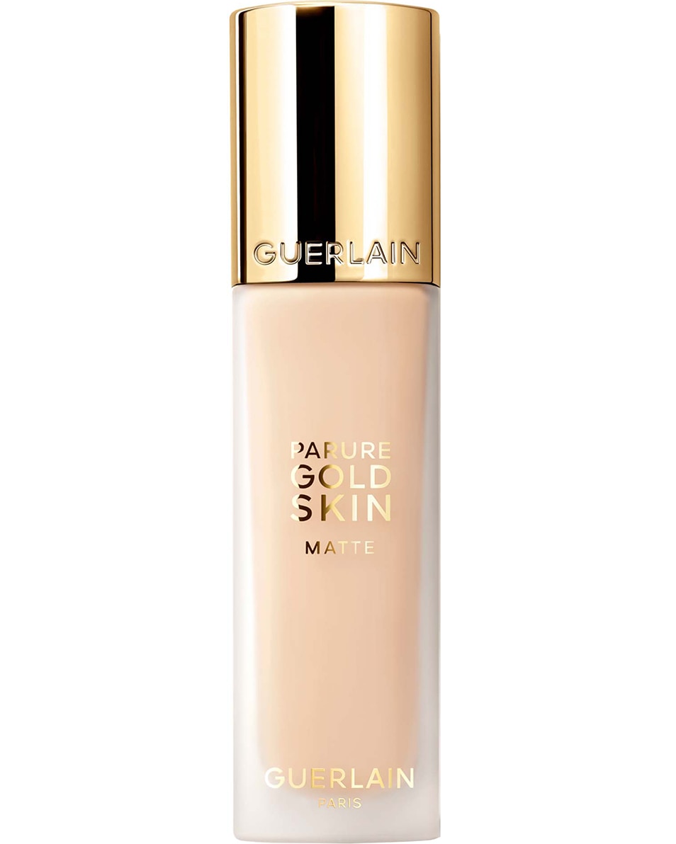 GUERLAIN PARURE GOLD SKIN MATTE FOUNDATION GEEFT NIET AF - HIGH PERFECTION - 24U VERZORGING EN DRAAGCOMFORT 2W WARM / DORÉ
