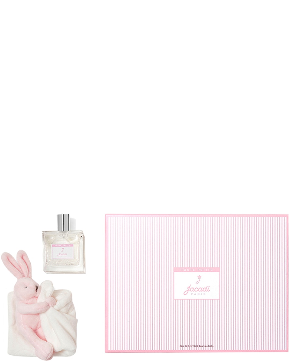 JACADI JACADI TOUTE PETITE GIFTSET Eau de Senteur + Doudou lapin rose 2 ST