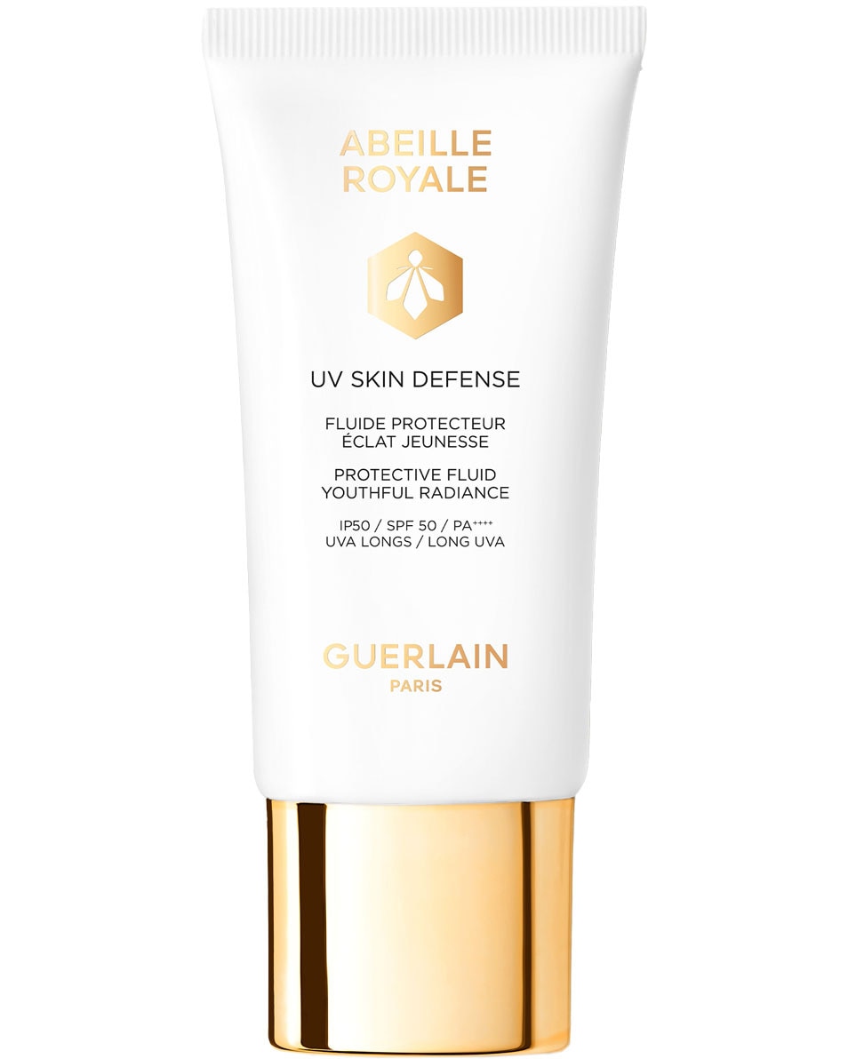 GUERLAIN ABEILLE ROYALE UV SKIN DEFENSE PROTECTIVE DAGELIJKSE BESCHERMING VAN DE HUID VOOR EEN JEUGDIGE UITSTRALING, VLOEIBAAR PRODUCT MET SPF 50/ PA++++ 50 ML