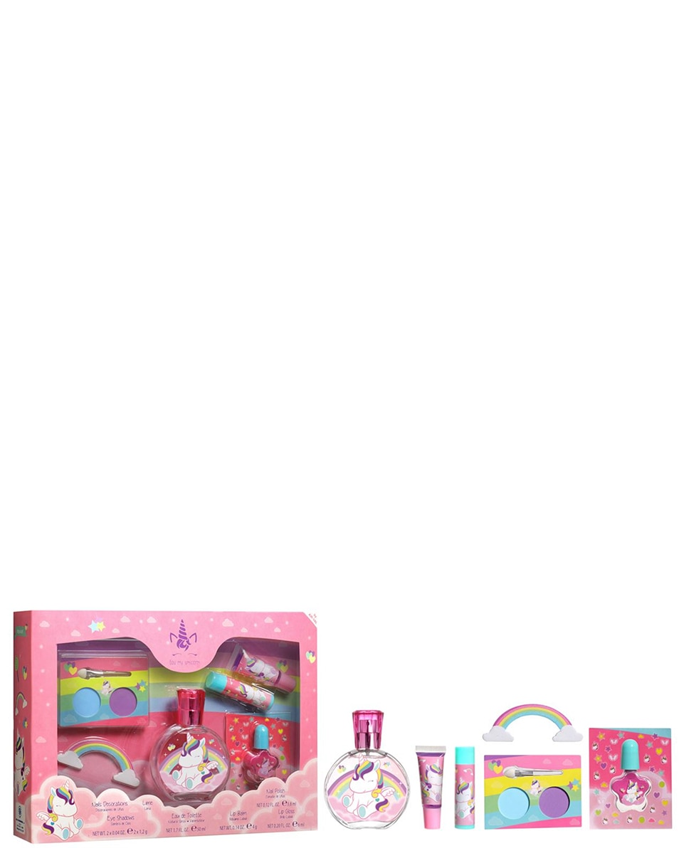 DISNEY EAU MY UNICORN SET EAU DE TOILETTE + MANICURE & MAKE UP KIT 5 ST