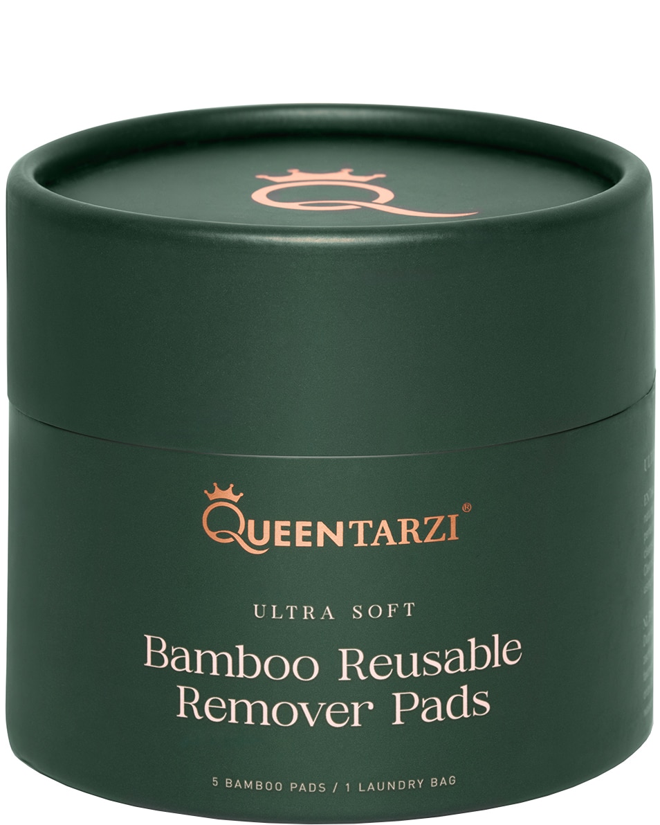 QUEEN TARZI REMOVER PADS Bamboo Reusable Remover Pads 5 ST