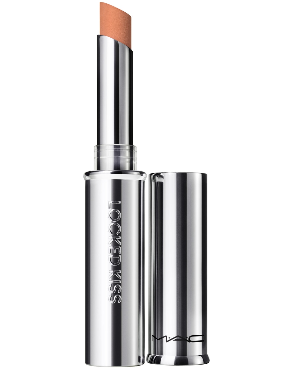 M.A.C LOCKED KISS LIPSTICK ROUGE À LÈVRES LIQUIDE MAT - COUVRANCE TOTAL TEASER