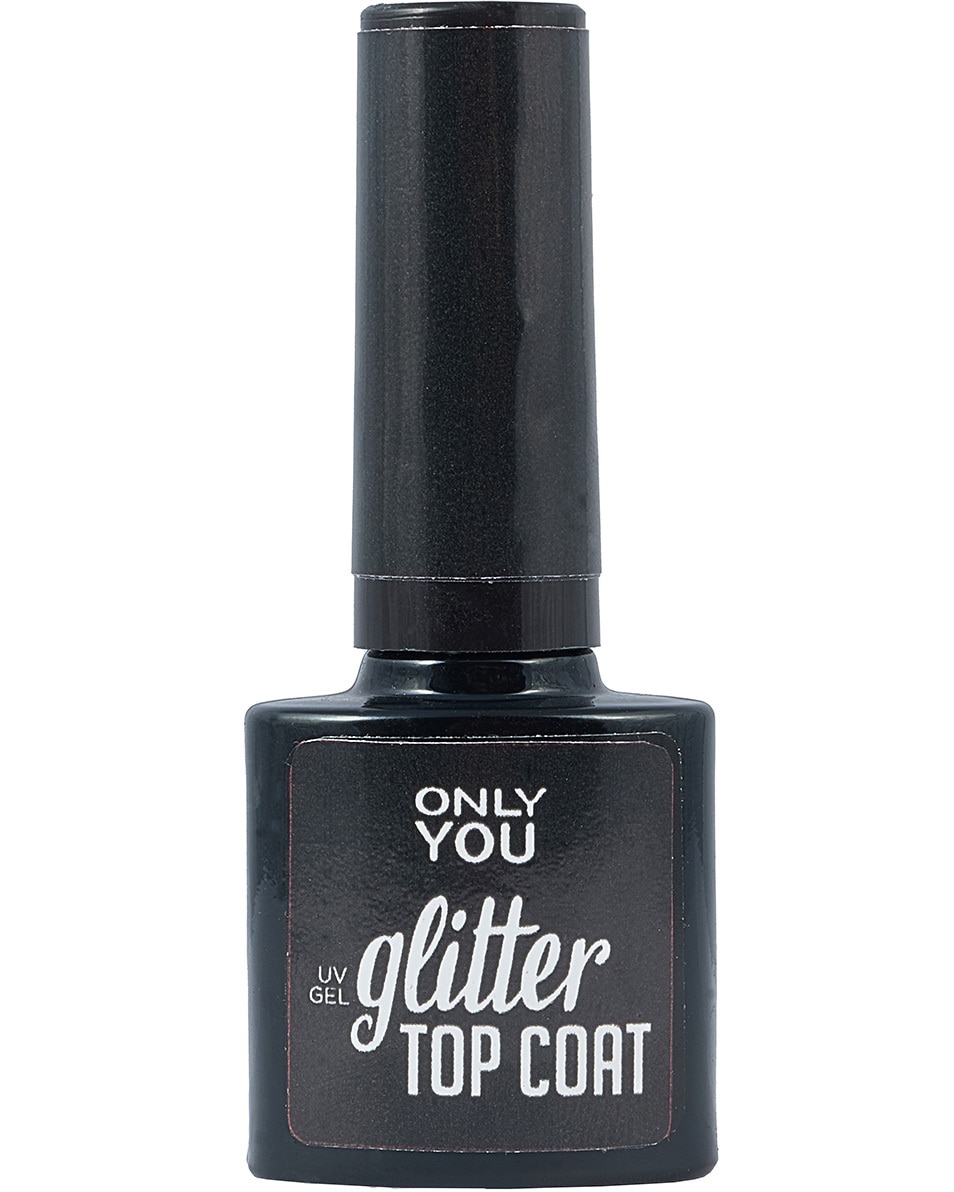 ONLY YOU UV GEL NAIL POLISH UV GEL NAIL POLISH - GLITTER TOP COAT