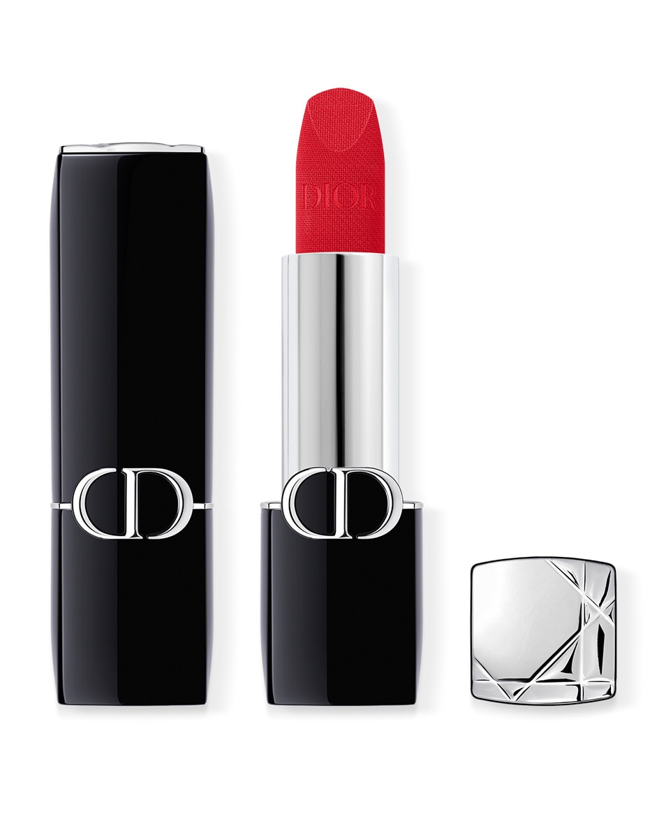 DIOR Rouge Dior Rouge à lèvres - confort et longue tenue VELVET - 666 ROUGE EN DIABLE