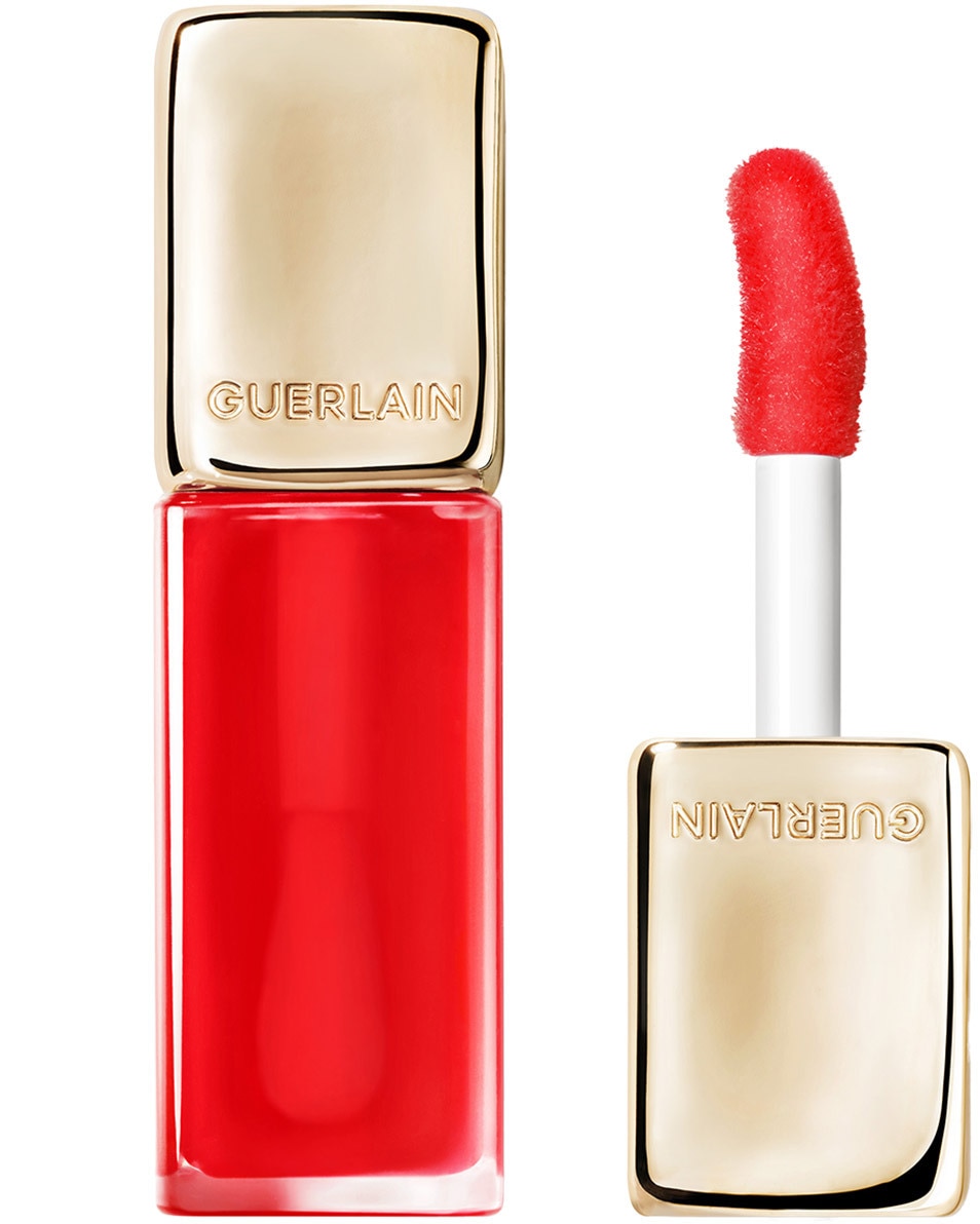GUERLAIN KISSKISS BEE GLOW OIL MET HONING VERRIJKTE, GETINTE LIPOLIE 775 POPPY GLOW