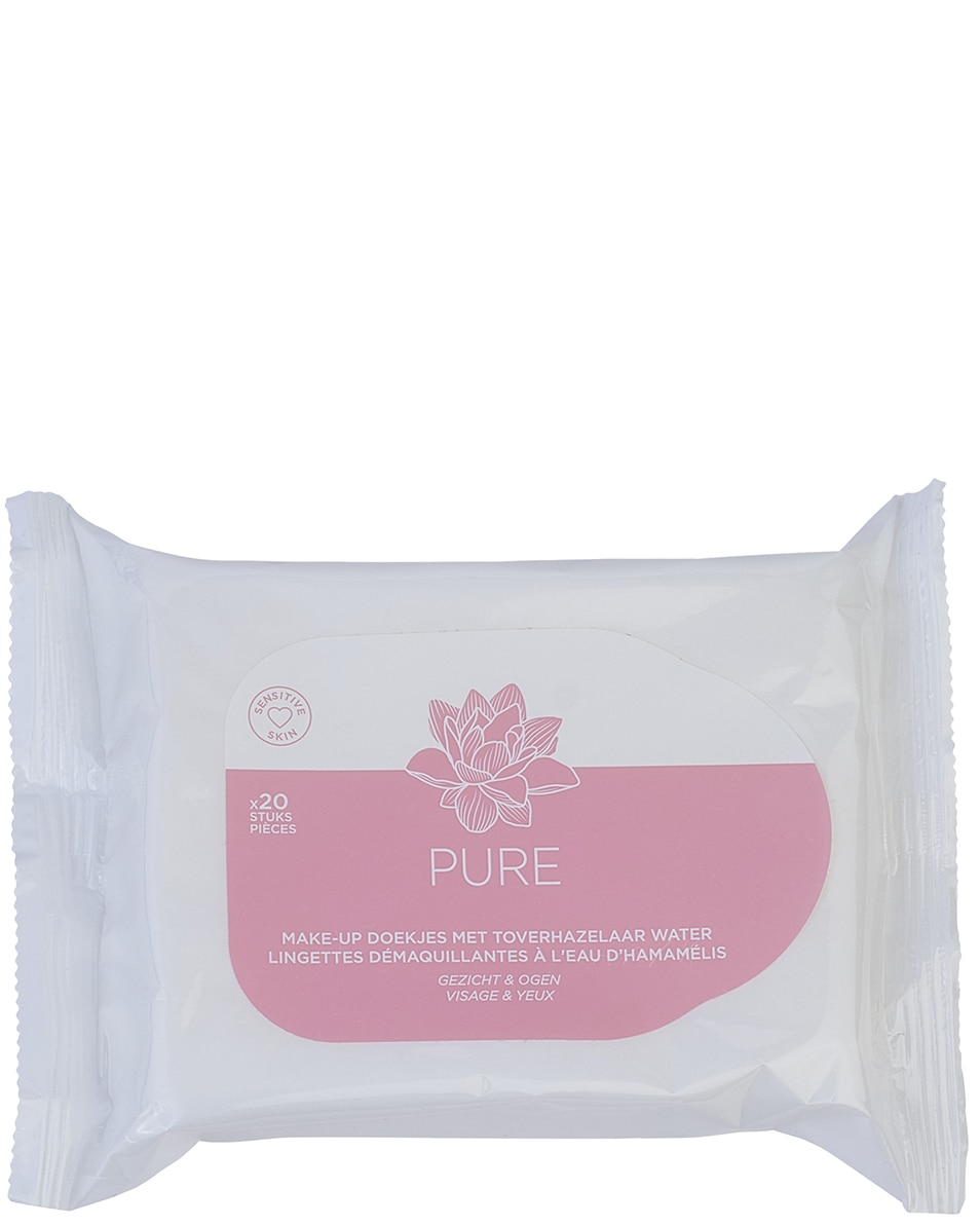 ICI PARIS XL PURE Lingettes démaquillantes à l'eau d’hamamélis 20 ST