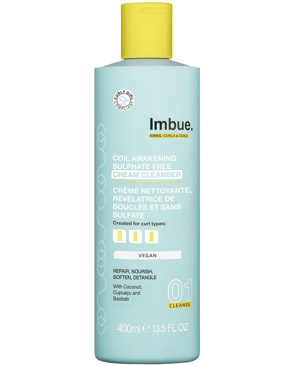 IMBUE Cleanse Coil Awakening Sulphate Free Cream Cleanser 400 ML