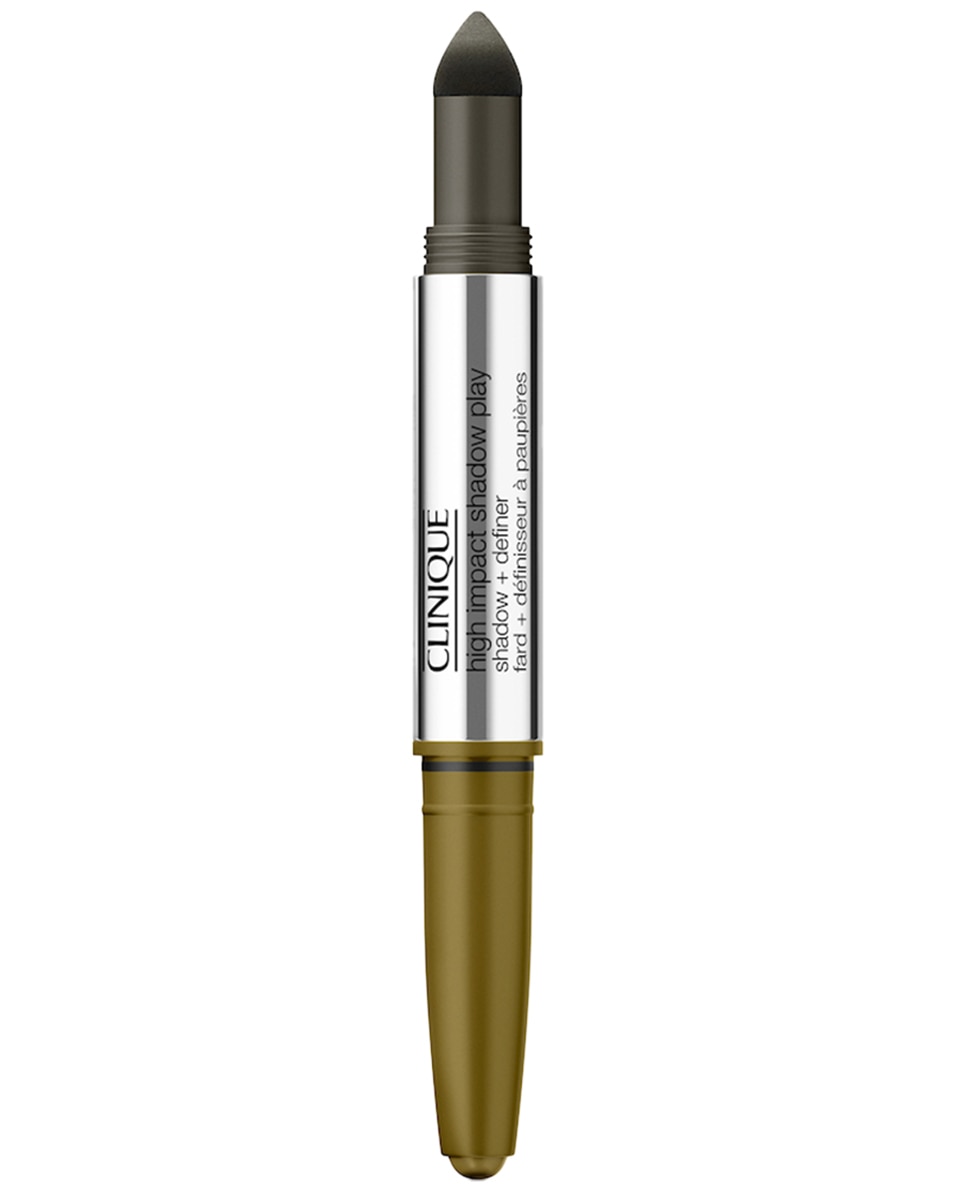 CLINIQUE High Impact Shadow Play™ Shadow + Definer Ombre à paupières en stick - pigmenté & fini crémeux MIXED GREENS