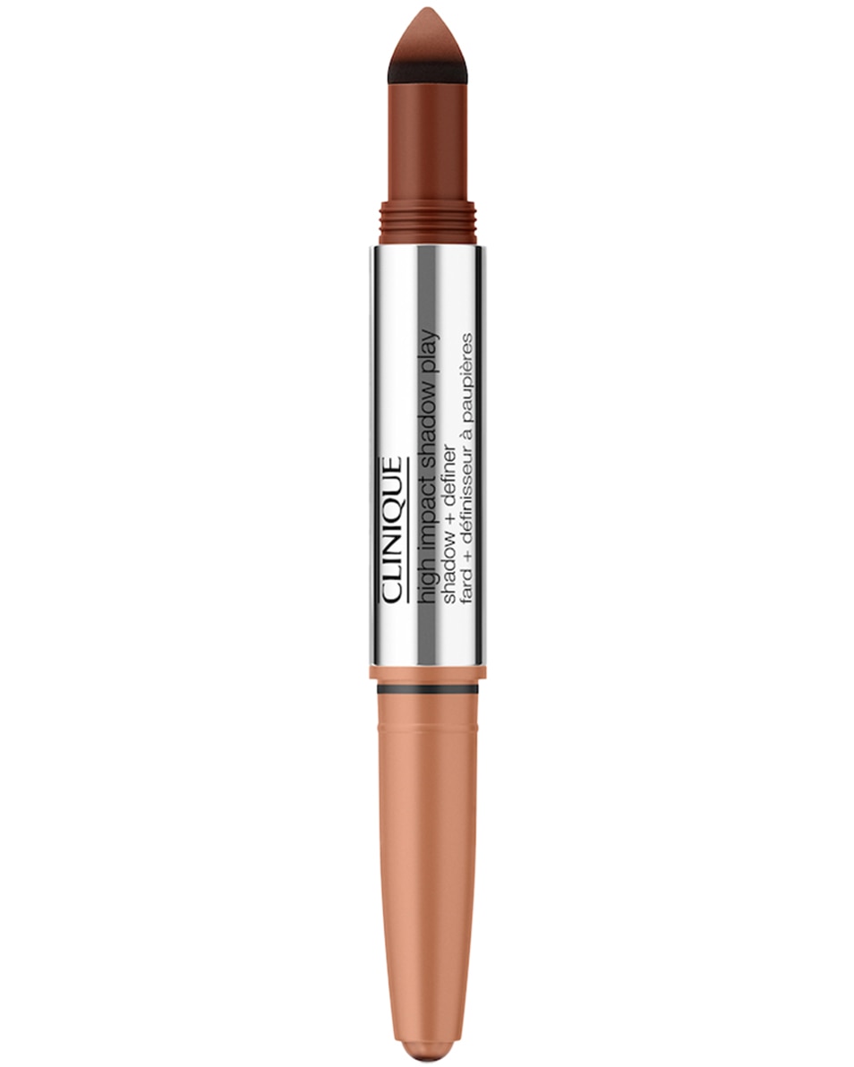 CLINIQUE High Impact Shadow Play™ Shadow + Definer Ombre à paupières en stick - pigmenté & fini crémeux FLAME & EMBER