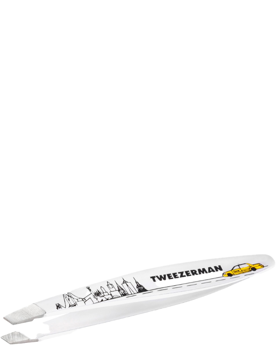 TWEEZERMAN Mini Slant Tweezer New York Mini Tweezer 1 ST