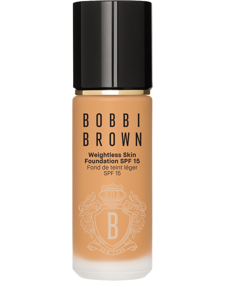 BOBBI BROWN Weightless Skin Foundation Fond de teint longue tenue - léger, couvrance moyenne & resistant à l'eau Honey