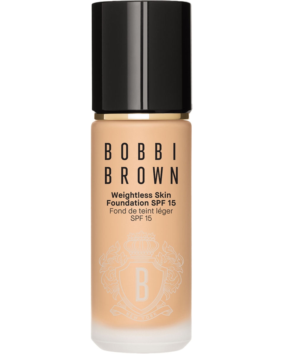 BOBBI BROWN Weightless Skin Foundation Fond de teint longue tenue - léger, couvrance moyenne & resistant à l'eau Natural