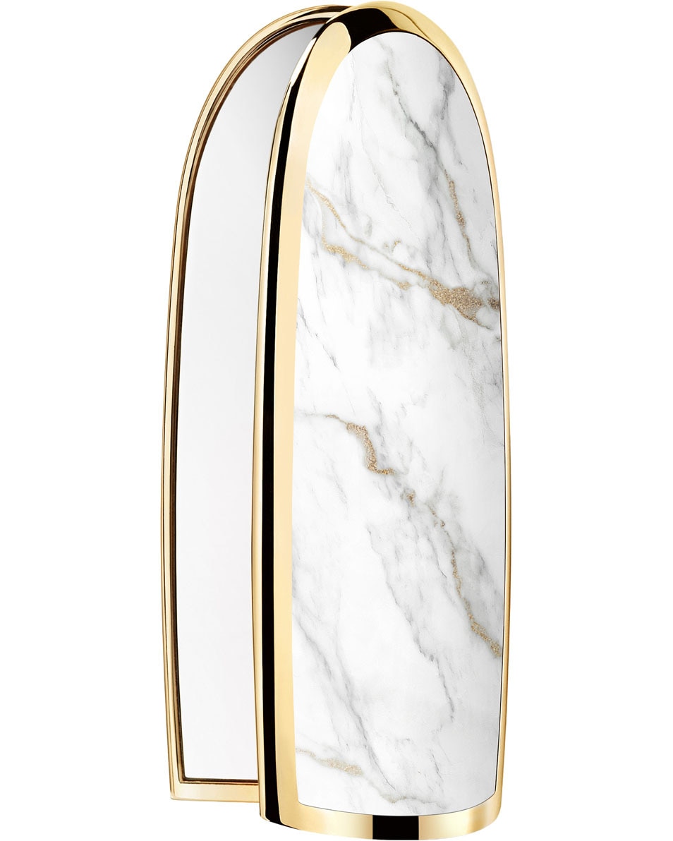 GUERLAIN ROUGE G L'écrin bijou double miroir LE MARBRE