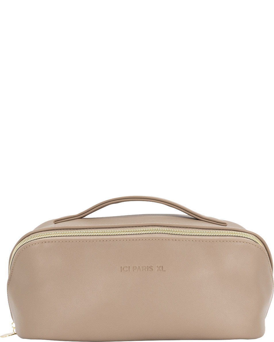 ICI PARIS XL TIMELESS COSMETIC BAG BEIGE TOILETTAS 1 ST