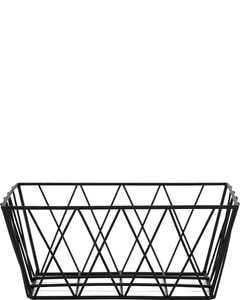 PANIER METALLIQUE NOIR PANIER METALLIQUE NOIR