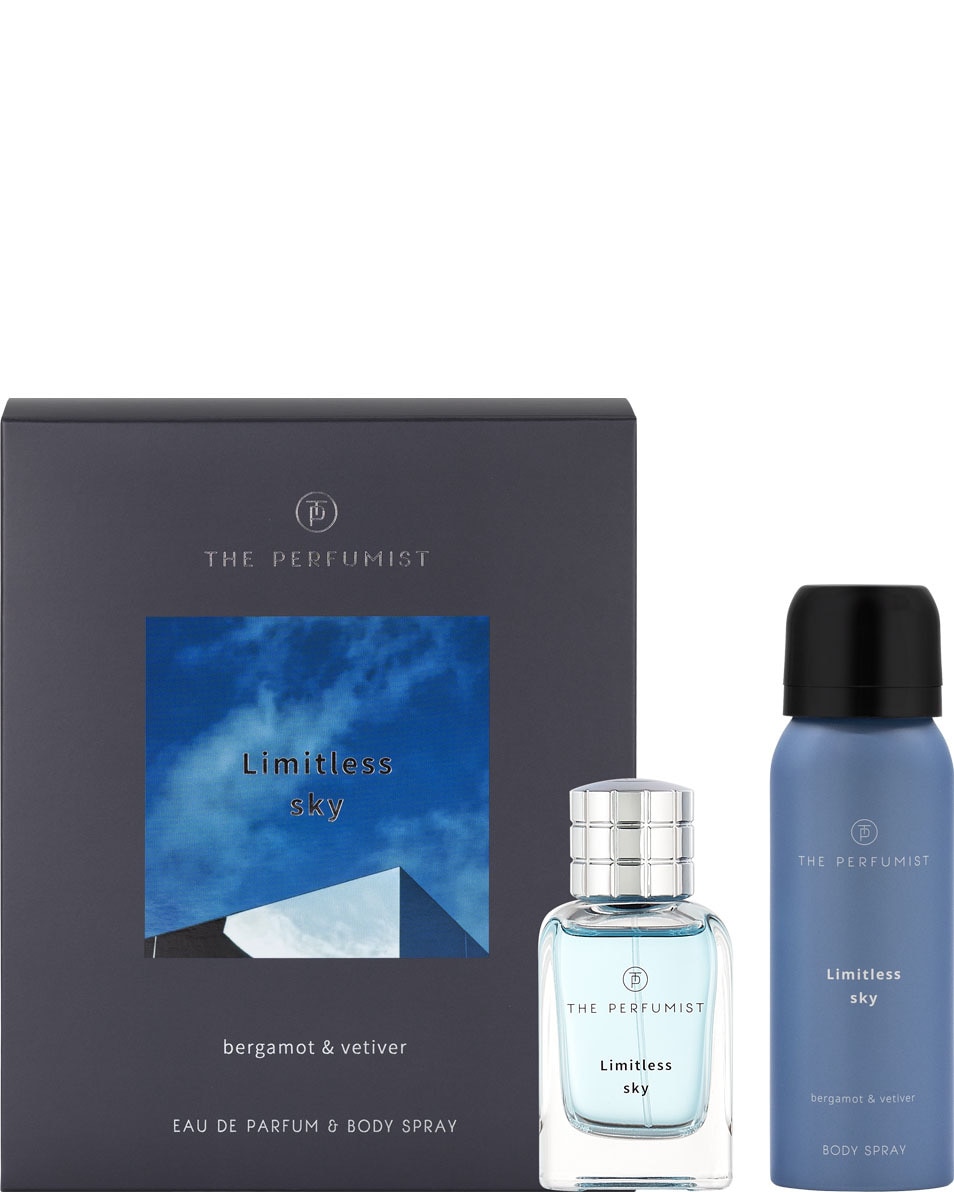 THE PERFUMIST LIMITLESS SKY EAU DE PARFUM + SPRAY CORPOREL 2 ST