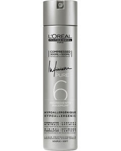 Laque hypoallergénique à fixation légère Laque hypoallergénique à fixation légère