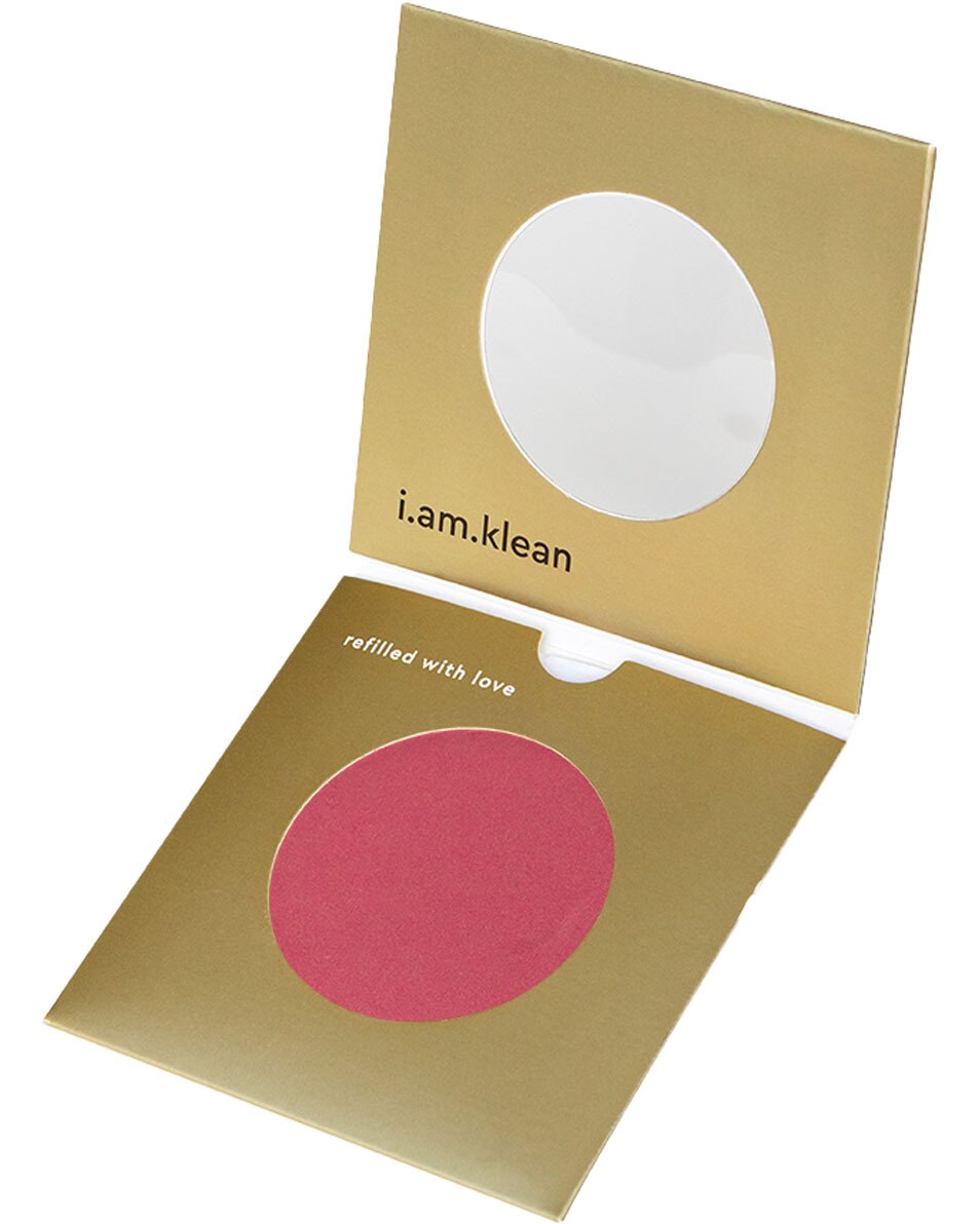 IAMKLEAN Blush compact mineral blush Fuchsia Fever