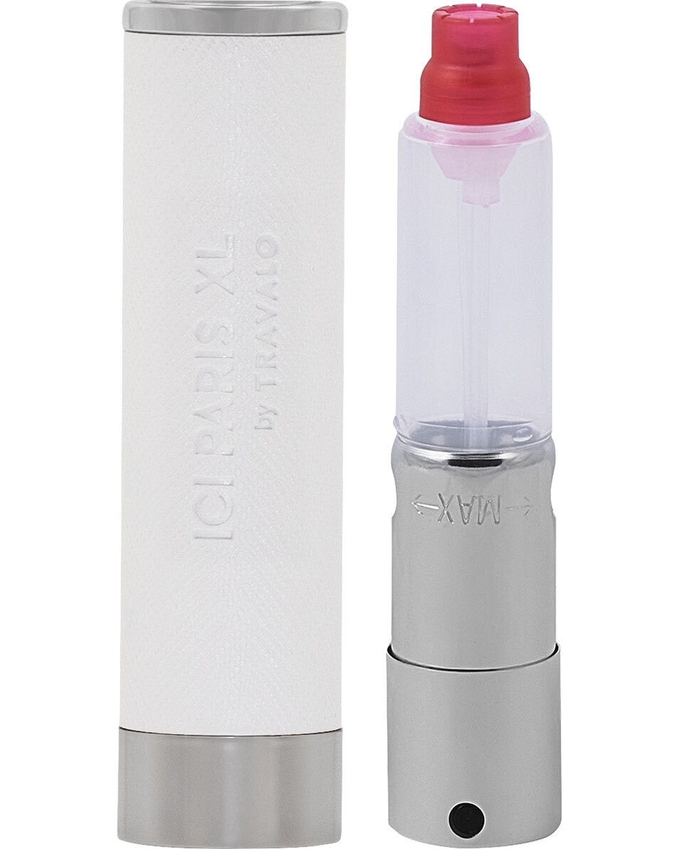 ICI PARIS XL FRAGRANCE ATOMIZER LEATHER WHITE Vaporisateur de sac rechargeable 1 ST