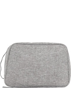 Trousse de toilette de voyage grise Trousse de toilette de voyage grise