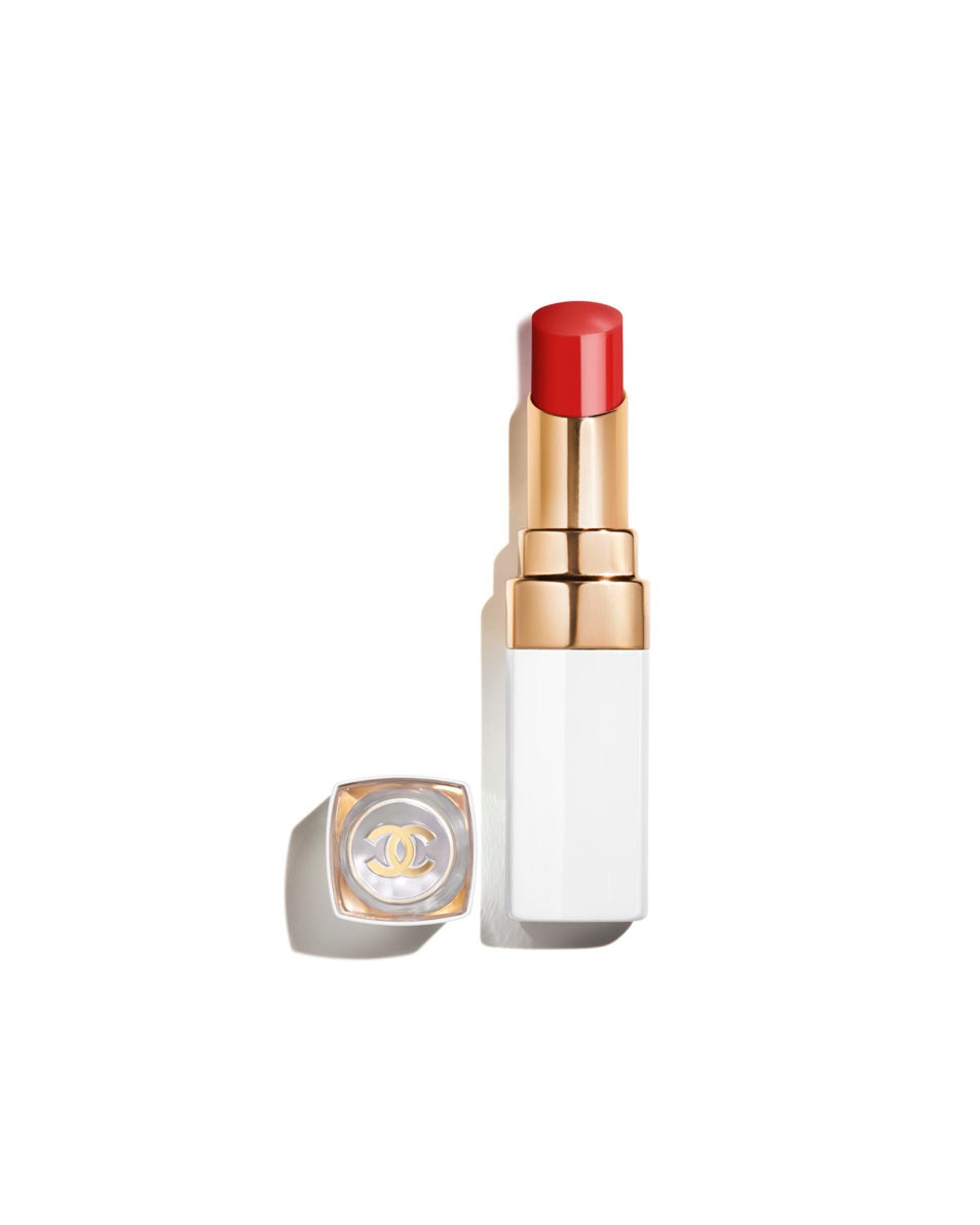 CHANEL ROUGE COCO BAUME - BRILLANT LE BAUME TEINTÉ HYDRATANT EMBELLISSEUR. INTENSITÉ SUR MESURE CHERRY BURST