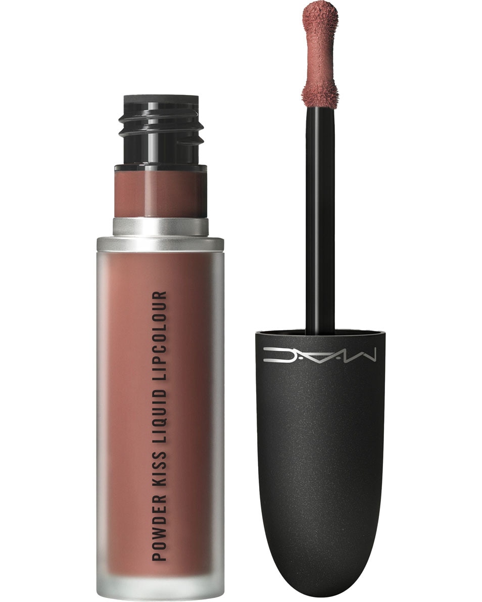 M.A.C Powder Kiss Liquid Lip Colour - Intimate Nudes Vloeibare lippenstift - 10u hydraterend & langhoudend TAKEN
