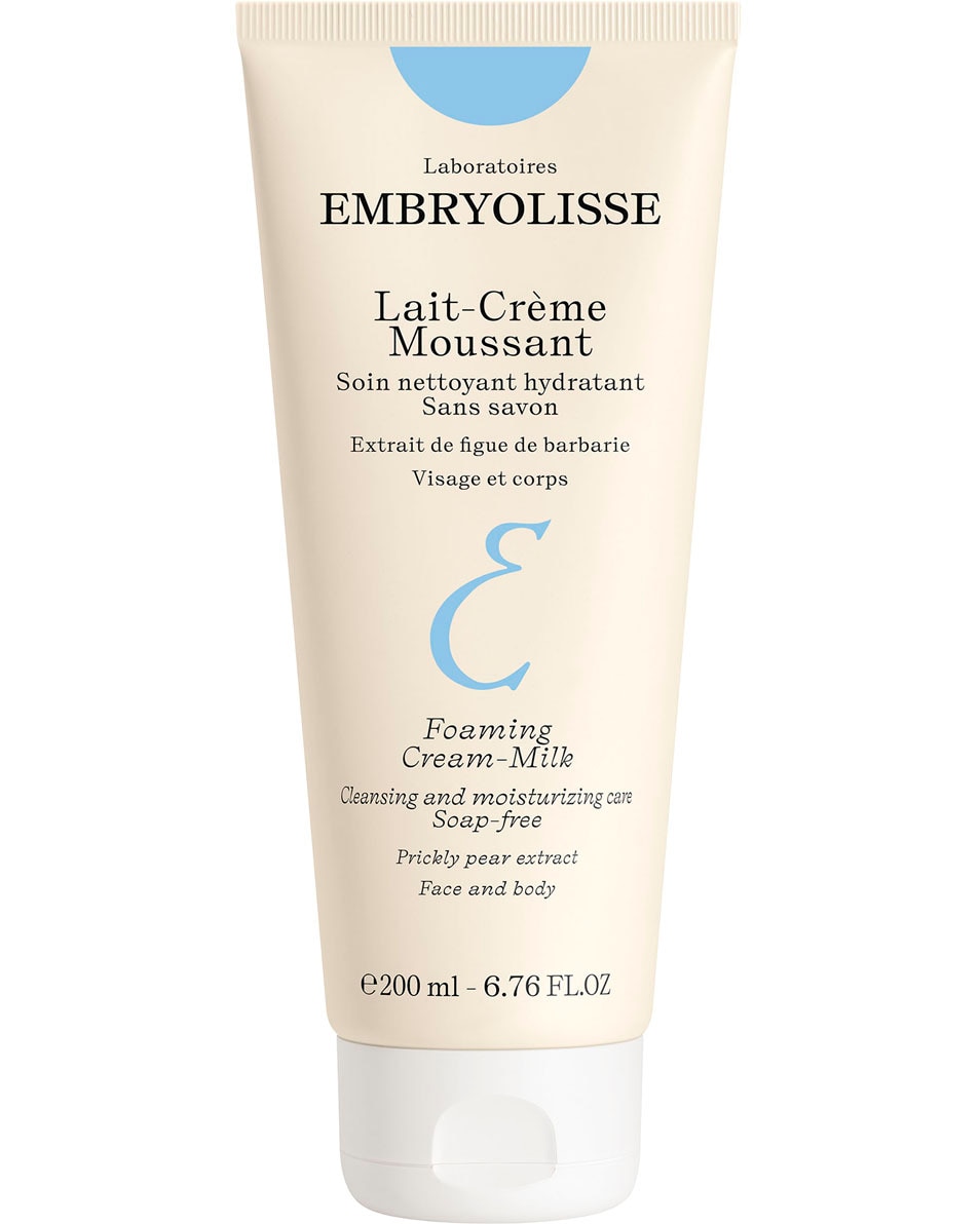 EMBRYOLISSE Lait-Creme Moussante Zeepvrije zachte cleansing voor lichaam en gezicht 200 ML