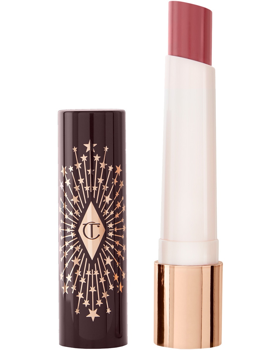 CHARLOTTE TILBURY Hyaluronic Happikiss Rouge à lèvres PILLOW TALK FAIR