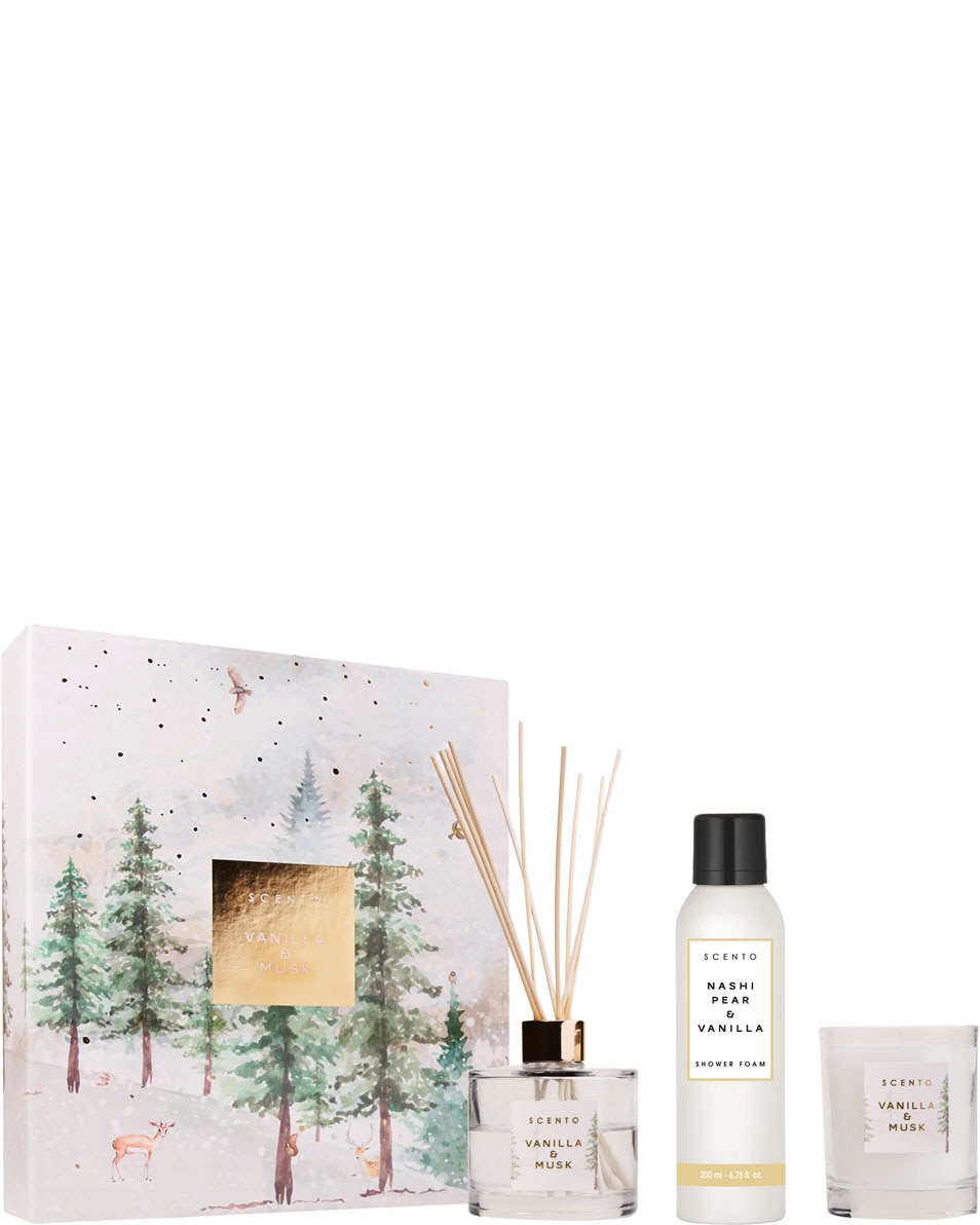SCENTO VANILLA & MUSK Coffret cadeau 3 ST