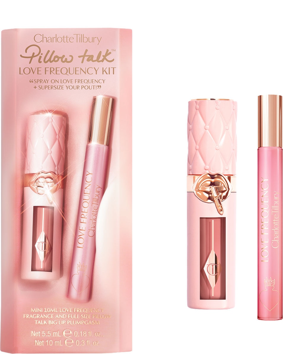 CHARLOTTE TILBURY Big Lip Plumpgasm PILLOW TALK LOVE FREQUENCY KIT 2 ST