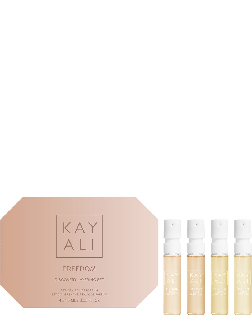 KAYALI FREEDOM MUSK DISCOVERY SAMPLER SET EAU DE PARFUM 4 ST