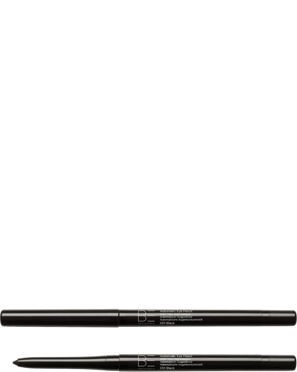 BE Creative Make Up AUTOMATIC Crayon pour les yeux rétractable waterproof et longue tenue 001 BLACK