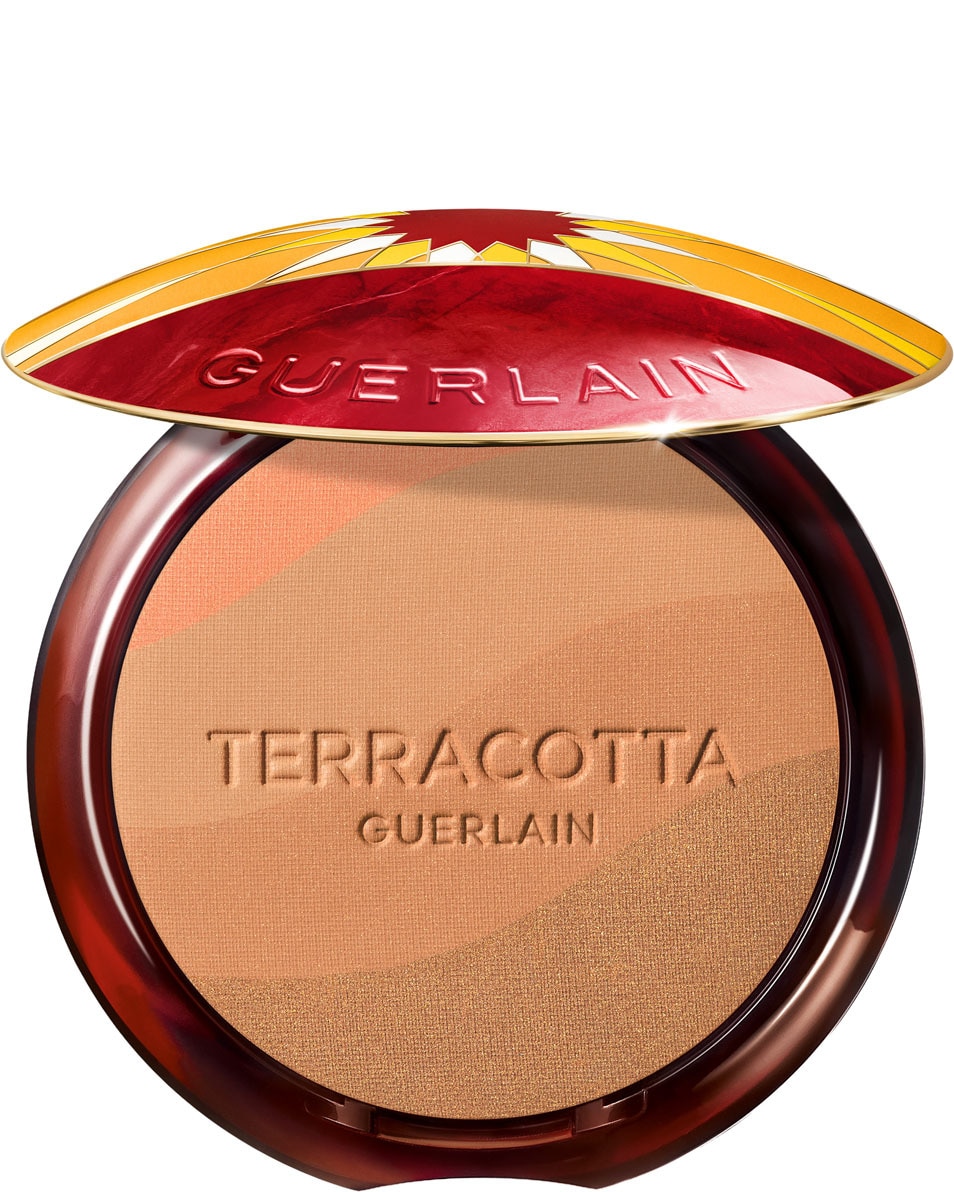 GUERLAIN TERRACOTTA Golden Dunes La Poudre Éclat Bonne Mine Naturelle <br>Édition Limitée Moyen Doré