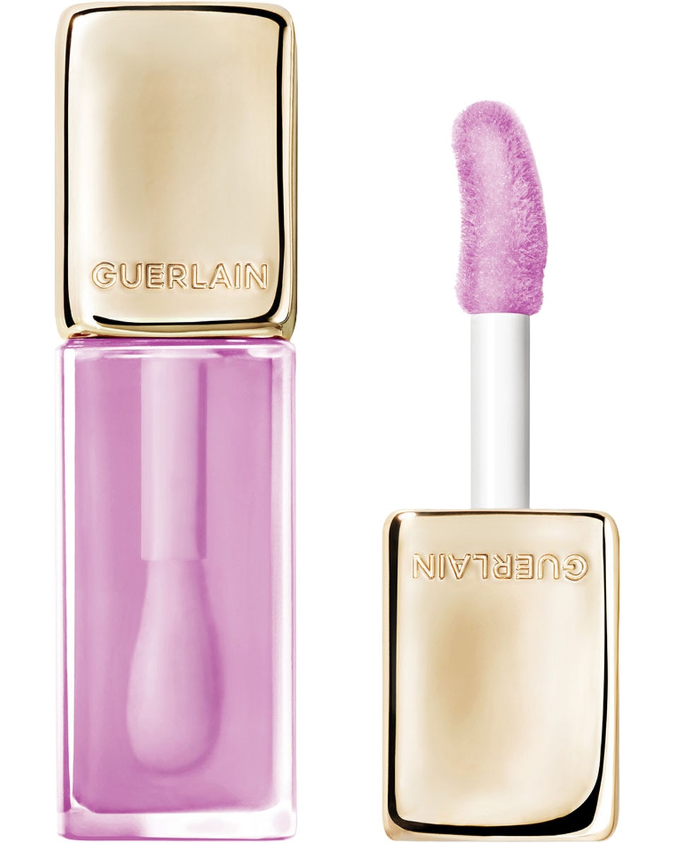 GUERLAIN KISS KISS Bee Glow Oil Huile à lèvres teintée au miel 92% d'origine naturelle 001 SPARKLE AWAY