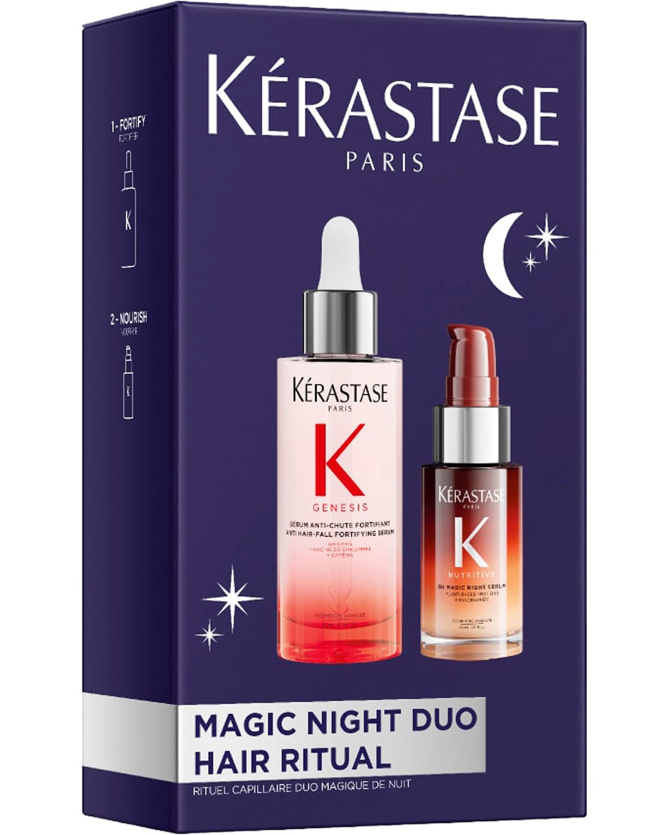 KÉRASTASE Genesis Magic Night Duo Lenteset Haarverzorginsritueel Tegen Haaruitval 2 ST